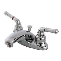 Thumbnail for Kingston Brass FB621 Magellan 4-inch centerset Lavatory Faucet, Polished Chrome Bathroom Faucet Kingston Brass 