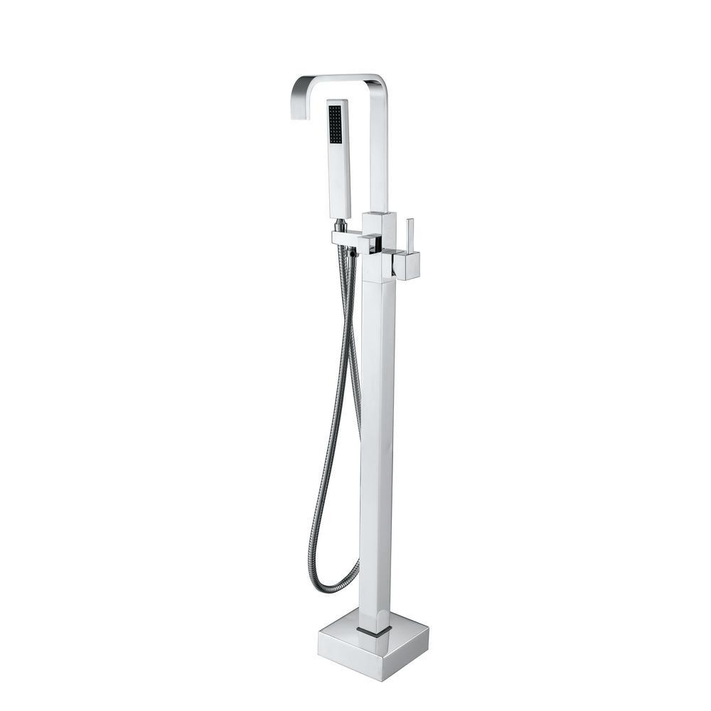 ANZZI Victoria Series FS-AZ0031CH Freestanding Faucet Tub Filler ANZZI 