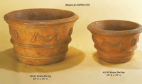 Thumbnail for Festa Pot Cast Stone Outdoor Garden Planter Planter Tuscan 