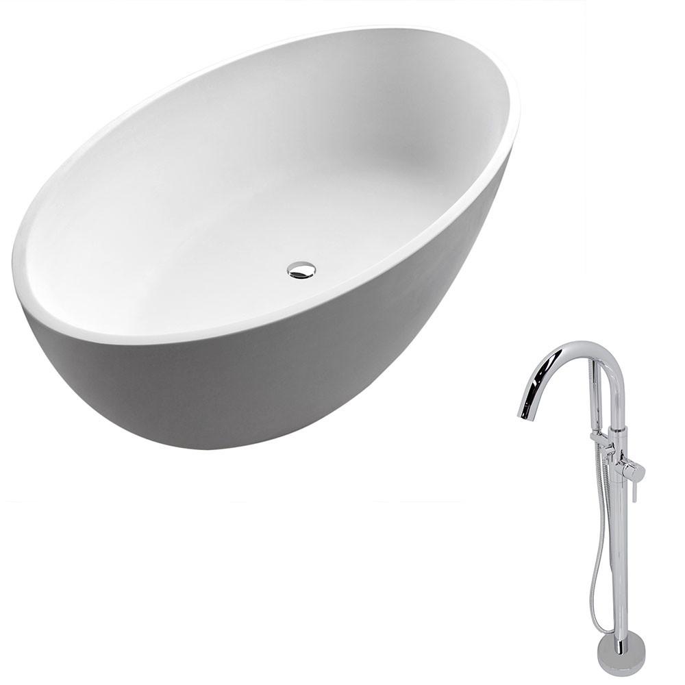 ANZZI Cestino FT510-0025 FreeStanding Bathtub FreeStanding Bathtub ANZZI 
