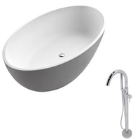 Thumbnail for ANZZI Cestino FT510-0025 FreeStanding Bathtub FreeStanding Bathtub ANZZI 