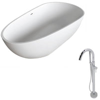 Thumbnail for ANZZI Fiume FT502-0025 FreeStanding Bathtub FreeStanding Bathtub ANZZI 