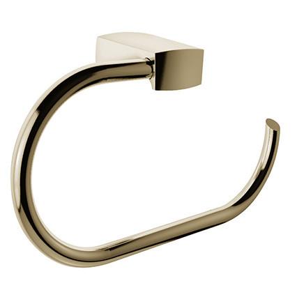 Latoscana Lady Towel Ring In A Satin Gold Finish towel rings Latoscana 