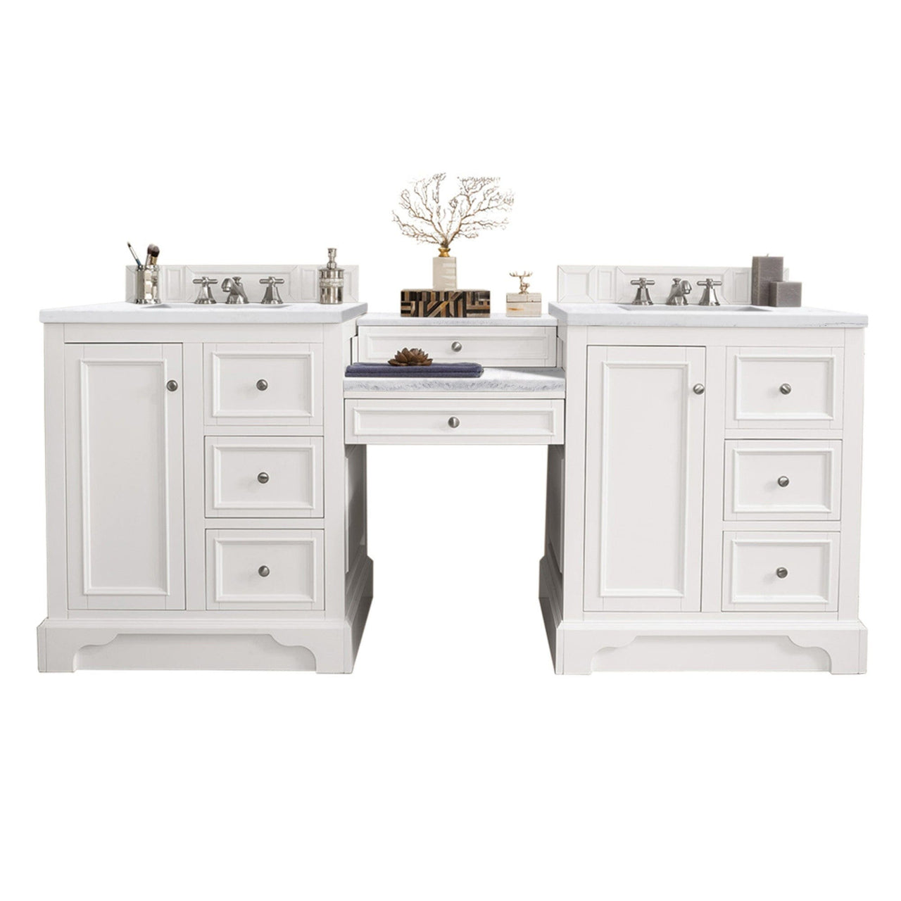 James Martin De Soto 82" Double Vanity Set Vanity James Martin 