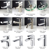 Thumbnail for Fresca Quadro White Modern Vanity Pedestal Sink w/ Med Cabinet-Free Faucet Vanity Fresca 