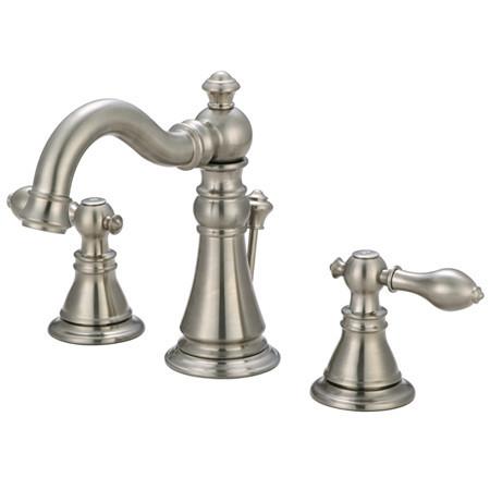 Kingston Brass American Classic Two Handle 4" Centerset Faucet with Retail Pop-up Bathroom Faucet Kingston Brass 
