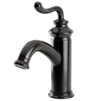 Thumbnail for Fauceture Single Handle Centerset Faucet with Push-Button Pop-Up Drain, Oil Rubbed Chrome Bathroom Faucet Kingston Brass 