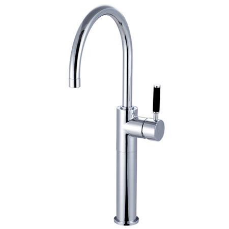 Kingston Brass Kaiser Single Handle Vessel Sink Faucet Bathroom Faucet Kingston Brass 
