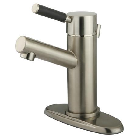 Kingston Brass Kaiser Single Handle 4" Centerset Faucet with Retail Pop-up Bathroom Faucet Kingston Brass 