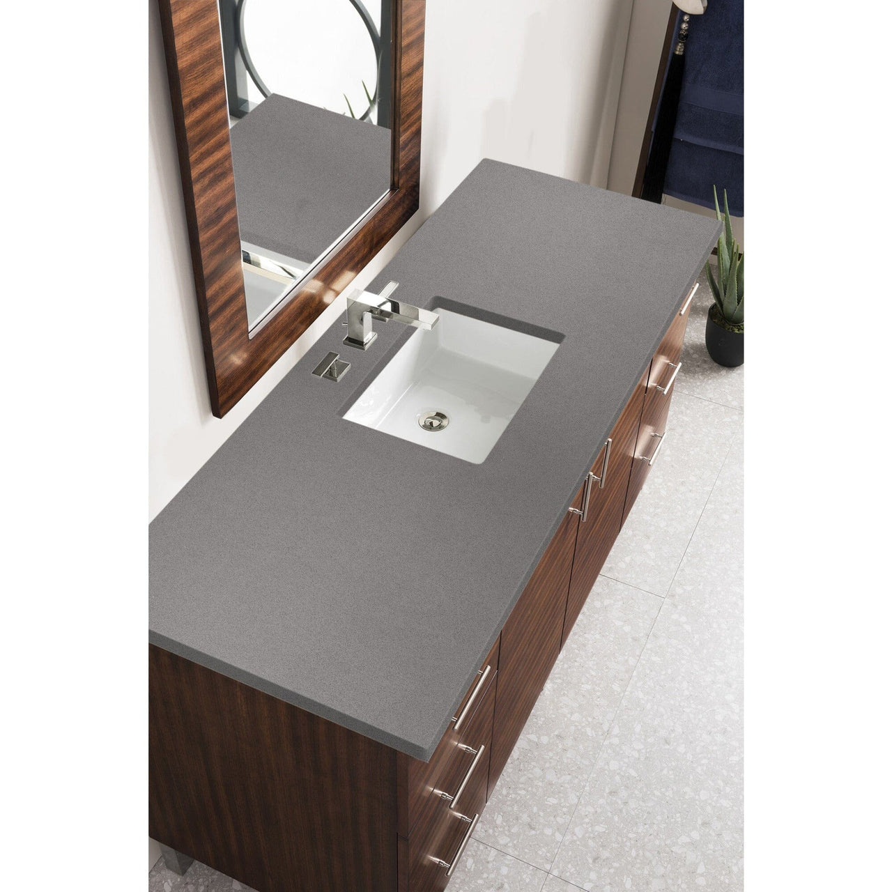 James Martin Metropolitan 60" Single Vanity Vanity James Martin 