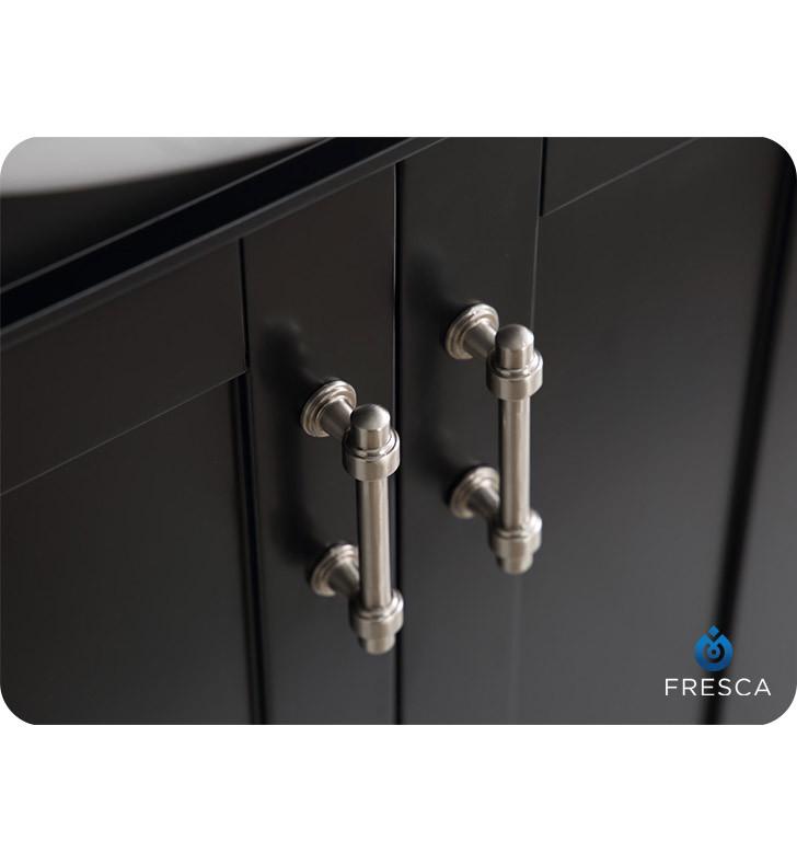 Fresca Hartford 24" Black Traditional Bathroom Vanity Vanity Fresca 