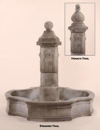Thumbnail for Lorraine Pond Cast Stone Outdoor Fountain Fountain Tuscan 