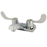 Thumbnail for Kingston Brass Americana Centerset with Brass Grid Pop Up,Chrome Bathroom Faucet Kingston Brass 
