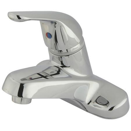 Kingston Brass Chatham Centerset Lavatory Faucet with Single Lever Handles, Chrome Bathroom Faucet Kingston Brass 