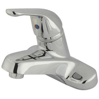Thumbnail for Kingston Brass Chatham Centerset Lavatory Faucet with Single Lever Handles, Chrome Bathroom Faucet Kingston Brass 