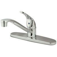 Thumbnail for Kingston Brass GKB5710 Water Saving Chatham Centerset Kitchen Faucet with Single Lever Handle, Chrome Kitchen Faucet Kingston Brass 