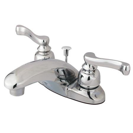 Kingston Brass GKB8621FL Water Saving Royale Centerset Lavatory Faucet, Chrome Bathroom Faucet Kingston Brass 