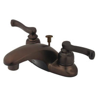 Thumbnail for Kingston Brass GKB8625FL Water Saving Royale Centerset Lavatory Faucet, Oil Rubbed Bronze Bathroom Faucet Kingston Brass 