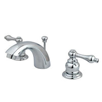 Thumbnail for Kingston Brass GKB941AL Water Saving Magellan Mini Widespread Lavatory Faucet, Chrome Bathroom Faucet Kingston Brass 
