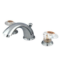 Thumbnail for Kingston Brass GKB961ALL Water Saving Magellan Widespread Lavatory Faucet, Chrome Bathroom Faucet Kingston Brass 
