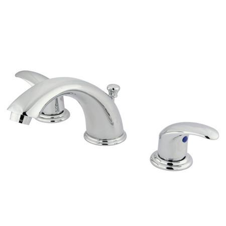 Kingston Brass GKB961LL Water Saving Legacy Widespread Lavatory Faucet, Chrome Bathroom Faucet Kingston Brass 