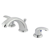 Thumbnail for Kingston Brass GKB961LL Water Saving Legacy Widespread Lavatory Faucet, Chrome Bathroom Faucet Kingston Brass 