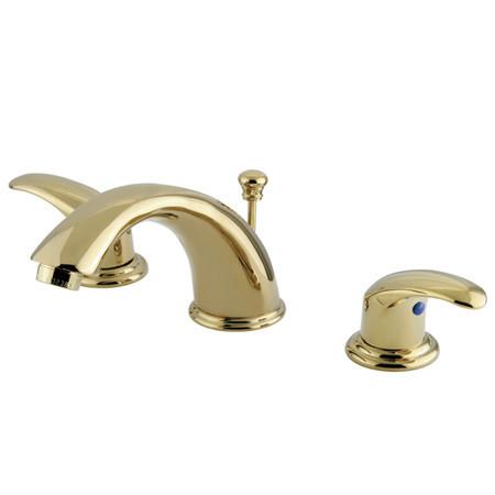 Kingston Brass GKB962LL Water Saving Legacy Widespread Lavatory Faucet, Polished Brass Bathroom Faucet Kingston Brass 