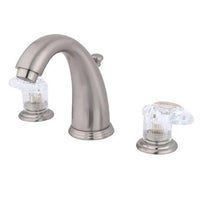 Thumbnail for Kingston Brass GKB988ALL Water Saving Victorian Widespread Lavatory Faucet, Satin Nickel Bathroom Faucet Kingston Brass 
