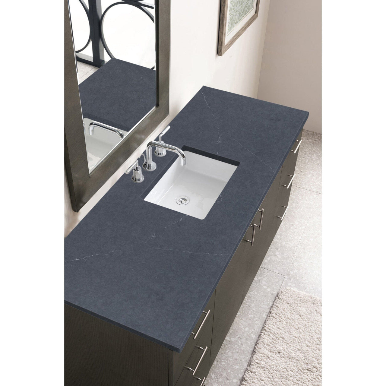 James Martin Metropolitan 60" Single Vanity Vanity James Martin 