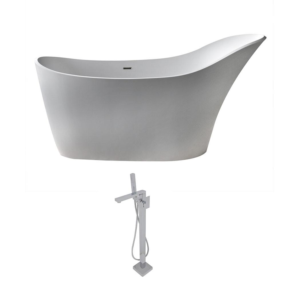 ANZZI Alto FT507-0028 FreeStanding Bathtub FreeStanding Bathtub ANZZI 