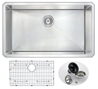 Thumbnail for ANZZI VANGUARD Series KAZ3219-031B Kitchen Sink Kitchen Sink ANZZI 