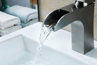 Thumbnail for ANZZI Forza Series L-AZ019BN Bathroom Faucet Bathroom Faucet ANZZI 