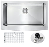 Thumbnail for ANZZI ELYSIAN Series KAZ3620-035B Kitchen Sink Kitchen Sink ANZZI 