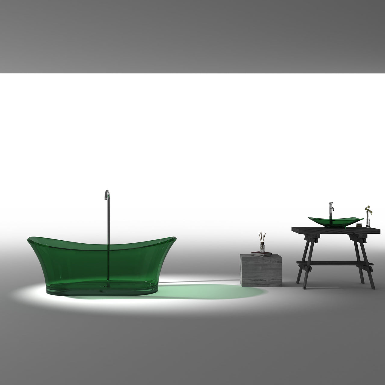 ANZZI Azul FT-AZ520G FreeStanding Bathtub FreeStanding Bathtub ANZZI 