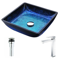 Thumbnail for ANZZI Viace Series LSAZ056-096 Bathroom Sink Bathroom Sink ANZZI 
