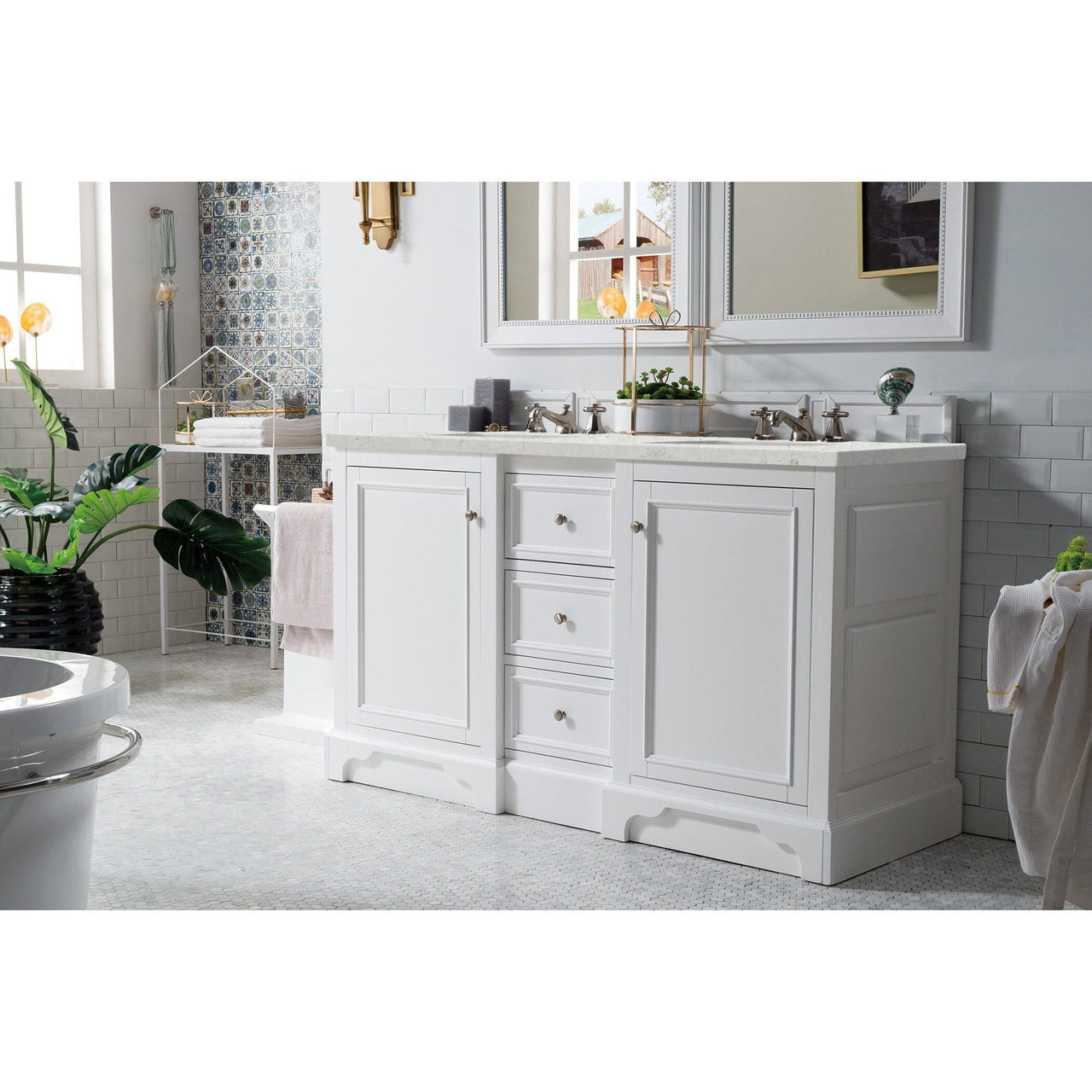 James Martin De Soto 60" Double Vanity Vanity James Martin 