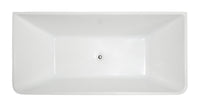 Thumbnail for ANZZI Zenith Series 5.58 ft. Freestanding Bathtub in White FreeStanding Bathtub ANZZI 