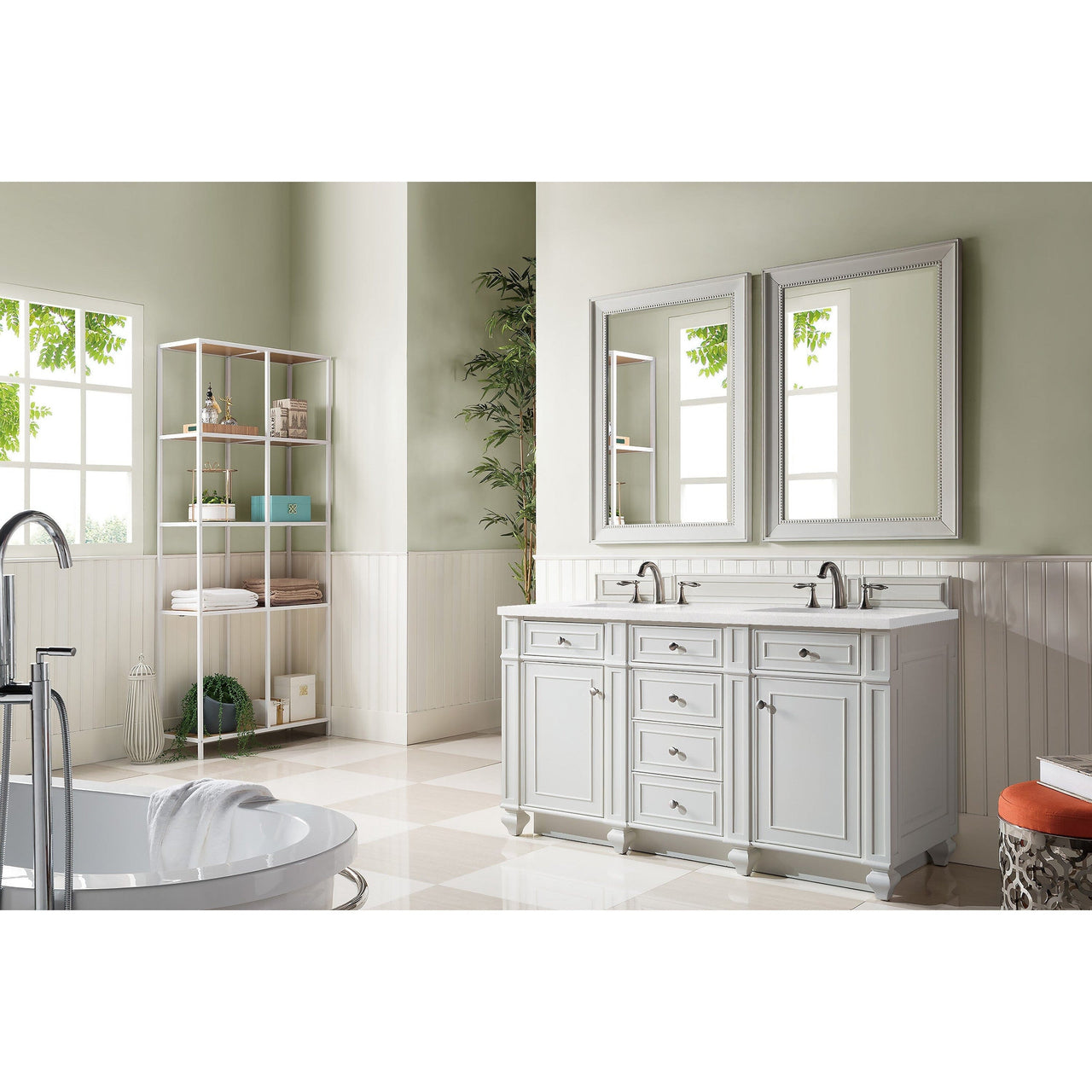 James Martin Bristol 60" Double Vanity Vanity James Martin 