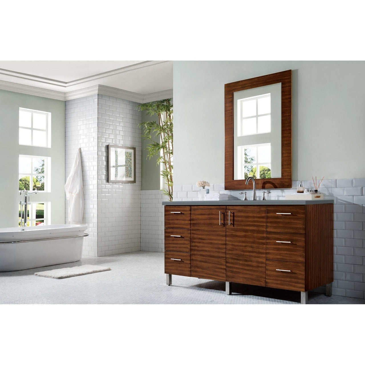 James Martin Metropolitan 60" Single Vanity Vanity James Martin 