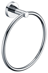 Thumbnail for ANZZI Caster Series Towel Ring in Polished Chrome Towel Ring ANZZI 