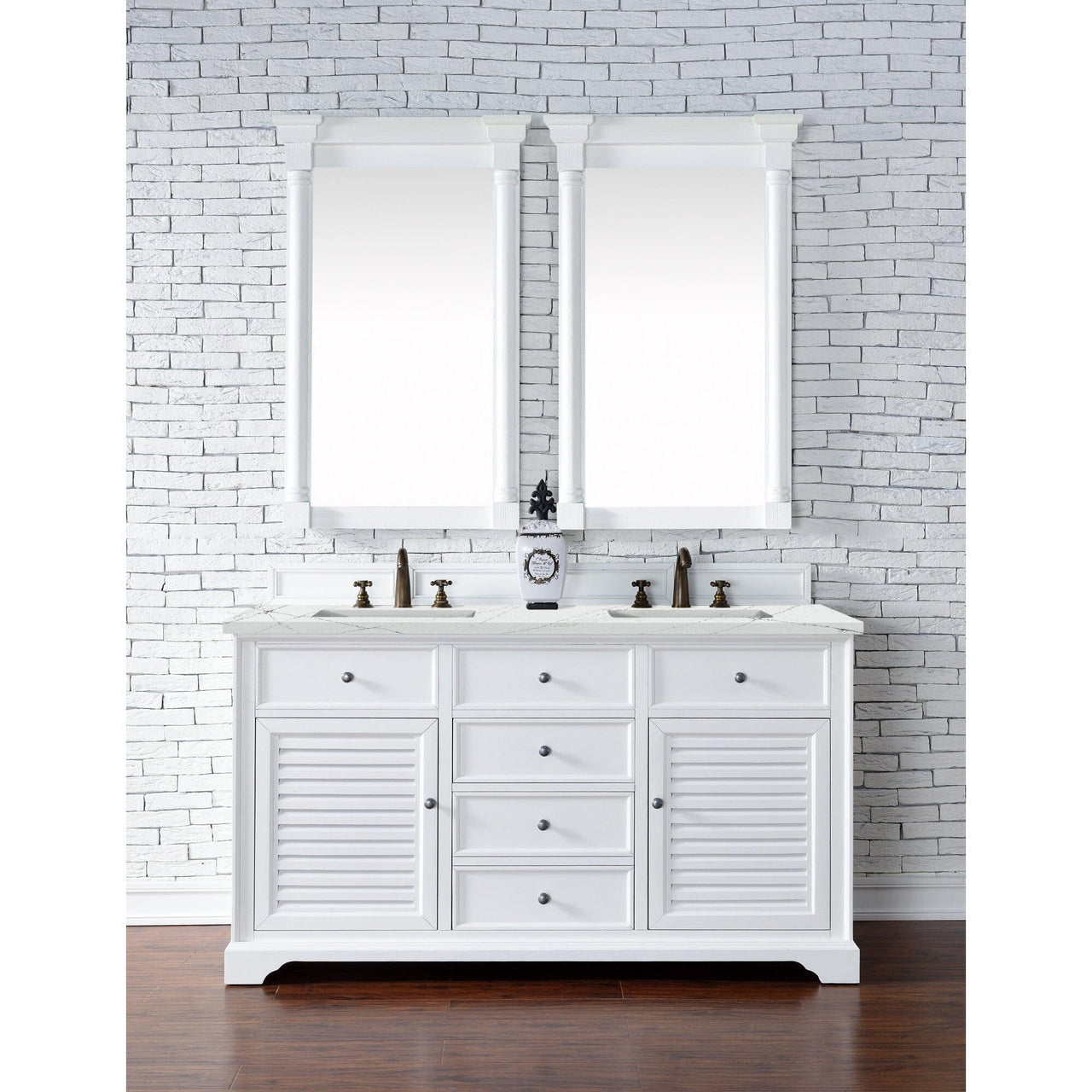 James Martin Savannah 60" Double Vanity Vanity James Martin 