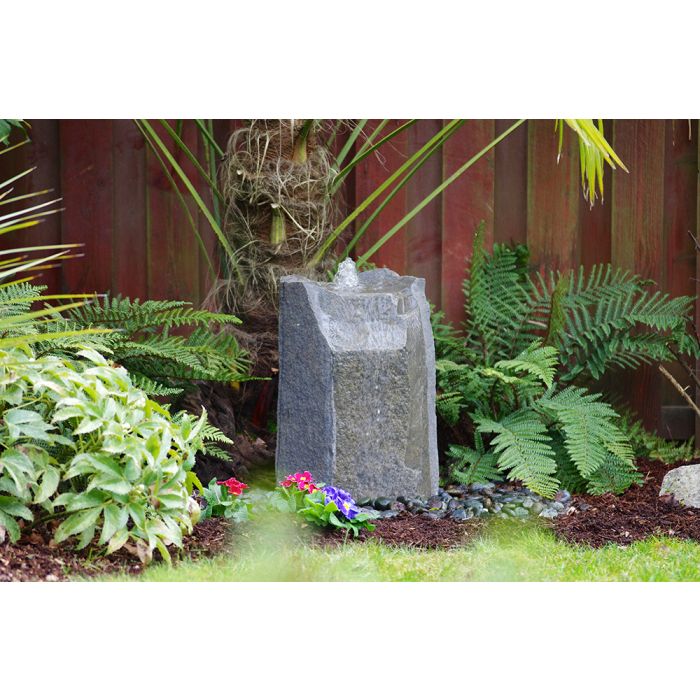 GFRC Bubbling Boulders LA2175K Hollow Springs Fountain Kit Fountain Blue Thumb 