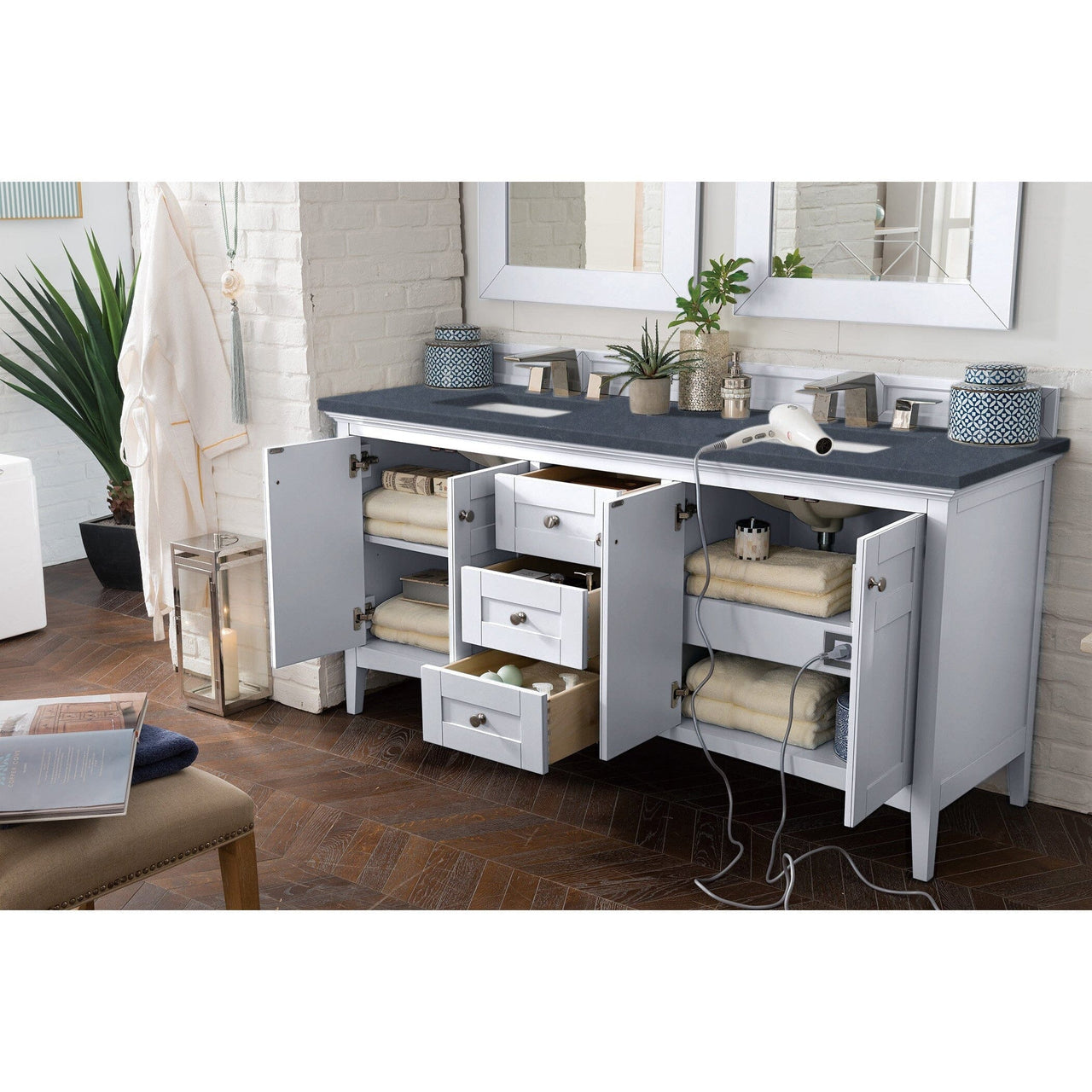 James Martin Palisades 72" Double Vanity Vanity James Martin 