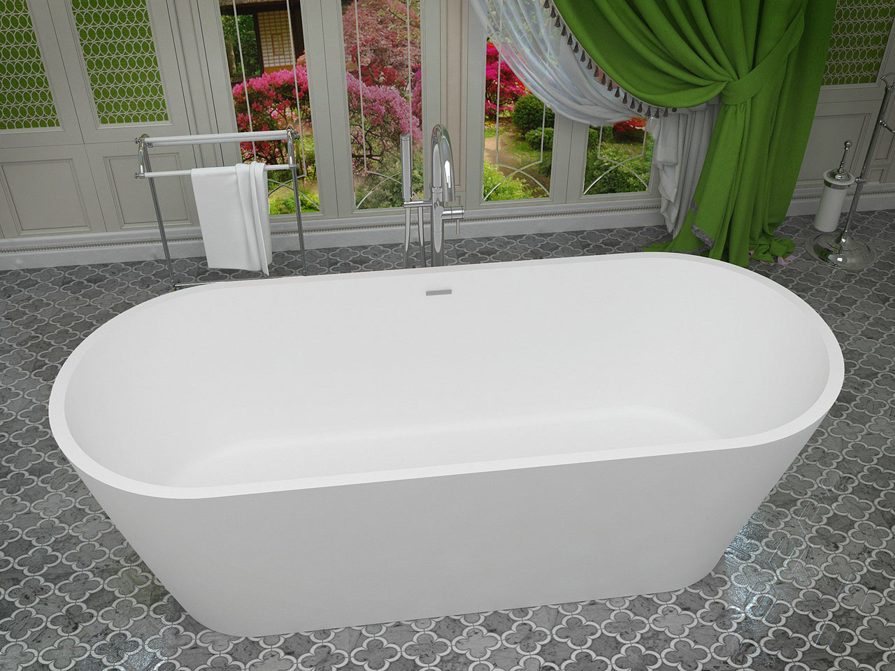 ANZZI Rossetto FT-AZ503 FreeStanding Bathtub FreeStanding Bathtub ANZZI 