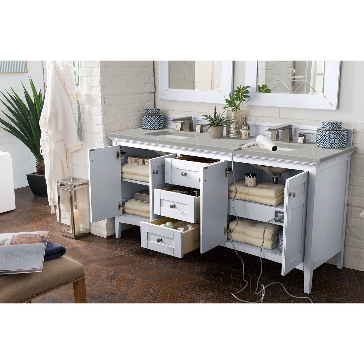 James Martin Palisades 72" Double Vanity Vanity James Martin 