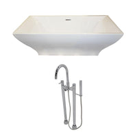 Thumbnail for ANZZI Vision FT010-0027 Bathtub Bathtub ANZZI 