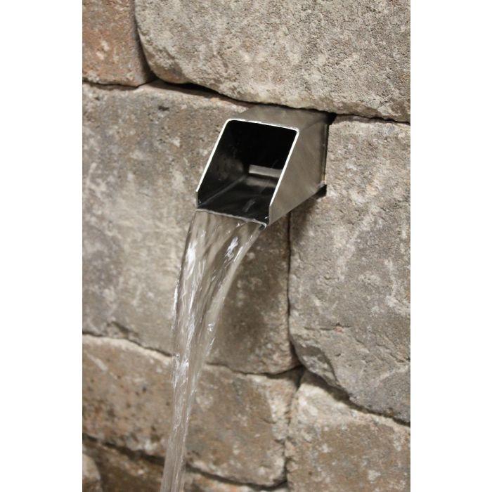 Stainless Steel Spouts - PBSPOUTgrp Formal Waterfalls Blue Thumb 