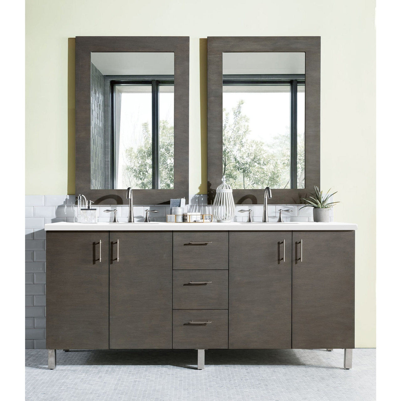 James Martin Metropolitan 72" Double Vanity Vanity James Martin 