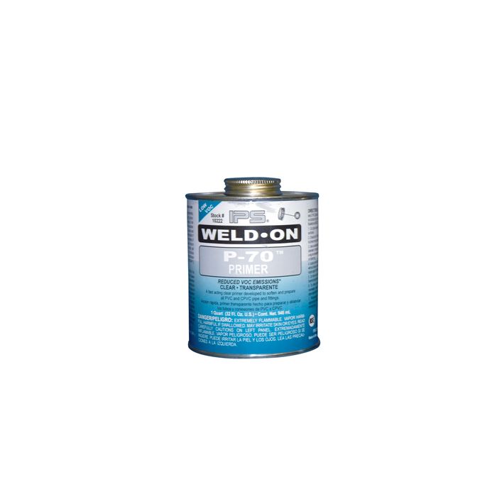 Plumbing & Tubing PVCP - Clear PVC Primer 4oz Garden - Fish Ponds Blue Thumb 