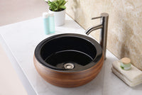 Thumbnail for ANZZI Regalia Series LS-AZ190 Vessel Sink - Glass Bathroom Sink ANZZI 